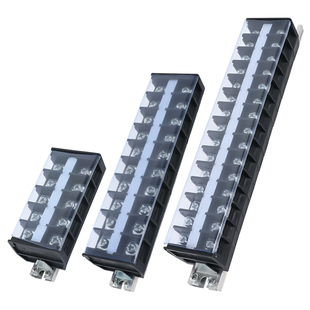 TD导轨式接线端子排大电流固定式接线柱电线对接器并线器端子座