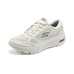 Skechers斯凯奇2024新款秋冬男鞋厚底缓震绑带健步鞋舒适休闲鞋