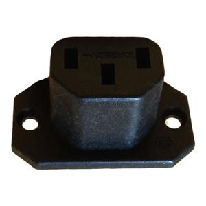 插头插座AC电源插头电源连接母插头 交流3芯电源品字插头R-302A2