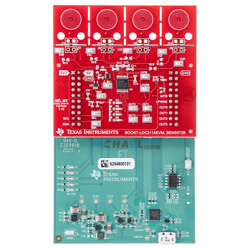 TIBOOST-LDC3114EVM开发板