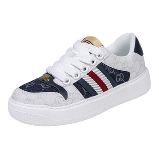 酷奇男鞋透气2026春秋季新款休闲板鞋情侣厚底轻奢低帮韩版潮鞋