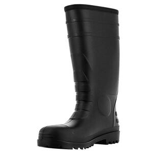防砸雨靴雨鞋高筒防护劳保靴高筒防水防滑防刺安全鞋safetyjogger