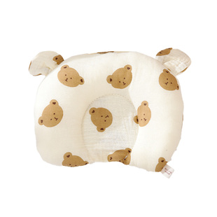 婴儿枕头0-3月新生儿宝宝6个月防偏头矫正头型枕头四季柔软定型枕