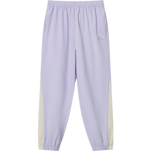 鸿星尔克童装儿童运动裤速干女童薄款防蚊裤子夏季透气休闲裤长裤