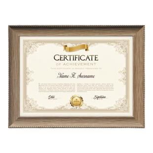 简约A4专利证书框奖状框营业执照相框a4授权荣誉挂墙画框摆台定制