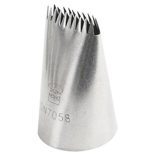 三能排花嘴 花蓝裱花嘴 波浪型挤花嘴中小号SN7051 SN7054 SN7055