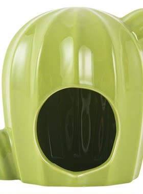 仓鼠陶瓷窝喂水器防漏食盆套装