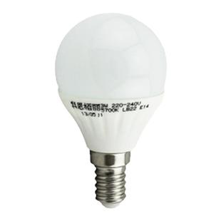 科思栢丽LED球泡E14陶瓷球泡+E14变E27灯口,可用在台灯,壁灯!