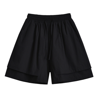 高腰显瘦A字短裤短款阔腿裙裤