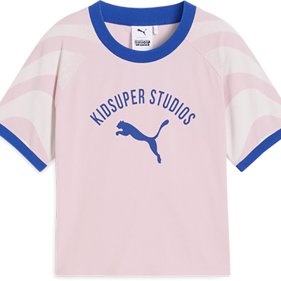 Puma/彪马正品KIDSUPER女士圆领修身插肩袖休闲套头T恤631668-90