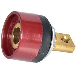 泰来电焊机T320普耐尔P420K后板式插座48mm插头35-50快速接头配件