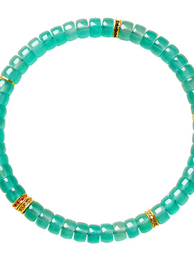 宫里上新天然天河石手串