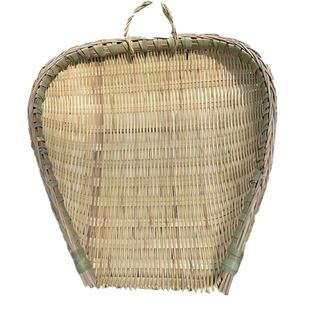 四川竹编家用精编筲箕手工编织馒头筐簸箕竹筐竹匾青蔑沥米沥水篮