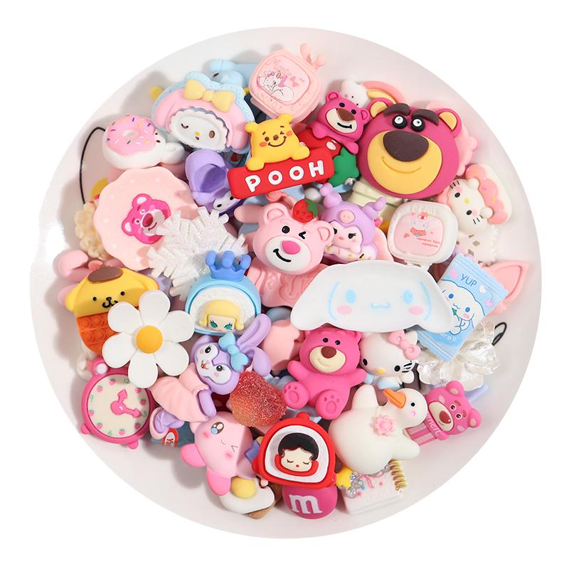 仿真树脂配件福袋 diy手工手机壳制作发饰奶油胶滴胶饰品装饰材料