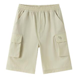 巴拉巴拉童装儿童短裤男童2025夏季女童大童裤子速干工装裤中裤潮