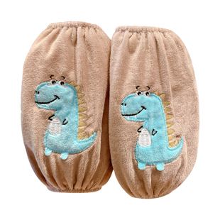 儿童袖套男童2025秋冬新款宝宝可爱太空人护袖男女孩防污耐脏套袖