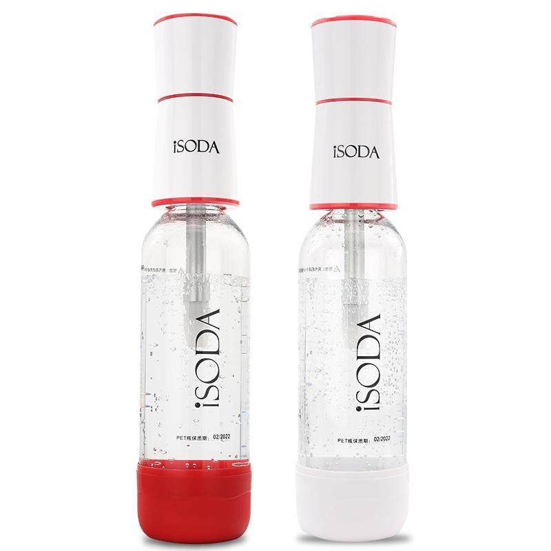 isoda爱苏打便携式气泡水机家用苏打水机器DIY自制0糖0卡气泡水