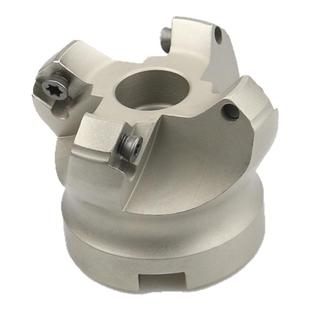 45度铣刀盘刀盘加工中心刀具立铣刀合金木工铣刀钨钢1204铣刀片