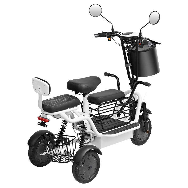【双电机双驱动】小型电动三轮车