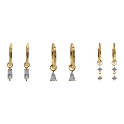 PAUSAANN法式复古小耳圈