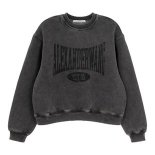 ALEXANDER WANG 春秋款女士运动休闲套头卫衣银泰百货 301574