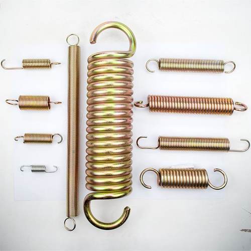 源头工厂高品质大拉簧 粗弹簧 雪地机弹簧 带钩拉伸螺栓弹簧