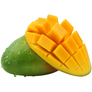 四川攀枝花凯特芒果5-9斤新鲜水果当季整箱忙青皮特大芒果现货