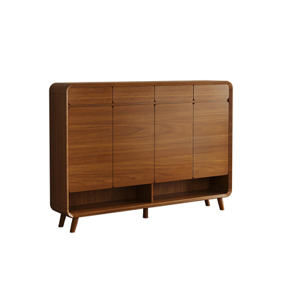 全实木室内鞋柜收纳储物柜一体