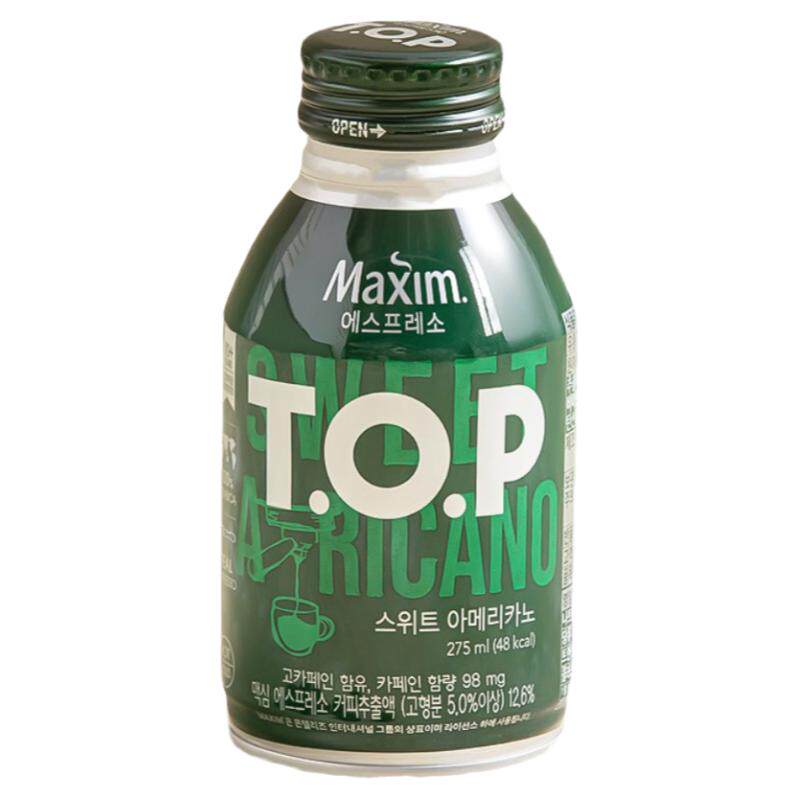 韩国进口麦馨TOP丝滑拿铁咖啡