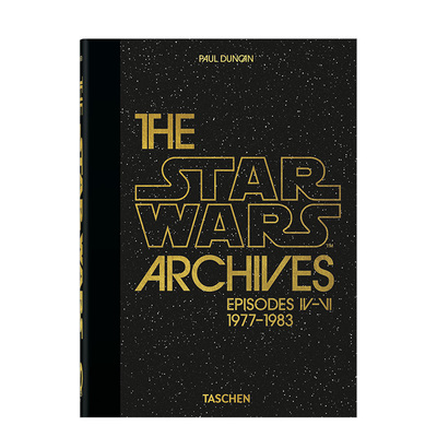【现货】【Taschen40周年纪念版】星球大战档案1977-1983年 The Star Wars Archives 1977-1983 英文原版星战电影剧照访谈