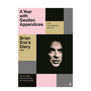 【预售】英文原版 布莱恩·伊诺的日记 A Year with Swollen Appendices: Brian Eno’s Diary 音乐 正版进口书籍 善优图书