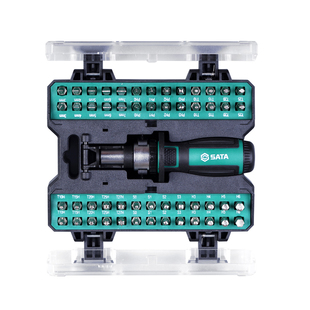世达螺丝刀套装工具迷你棘轮家用工具组套一字十字棘轮批头05498A
