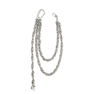 WACKYE 官方正品独立设计金属重工螺旋裤链街头不撞款多用配饰