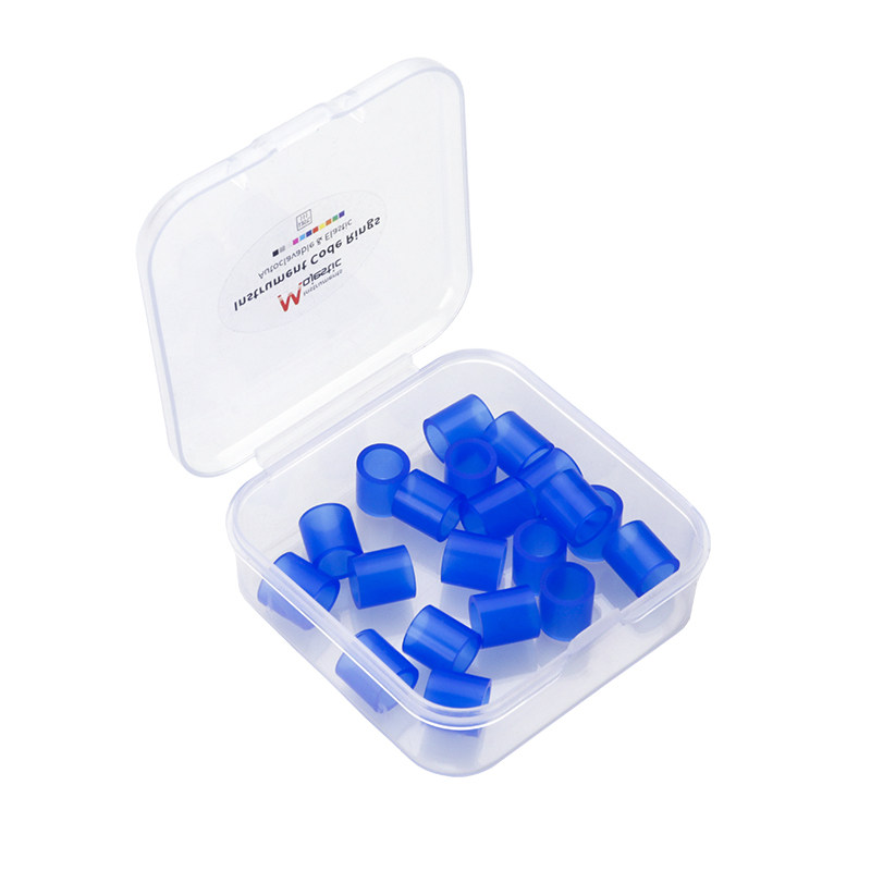 牙科器械彩色硅胶识别圈口腔工具分类标识圈色码环医用耐高温材料