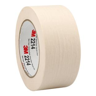 正品3M2214美纹纸胶带白色汽车喷涂遮蔽美纹纸 加厚撕下无痕胶纸 美甲电器喷漆保护 墙壁美缝装饰美纹纸胶带