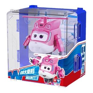 新款超级飞侠大力小爱大号机库变形机器人儿童玩具男女孩奥迪双钻