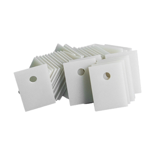 氮化铝陶瓷片TO-220/3/3P1/3P4/247/3P导热ALN耐高温陶瓷片定制