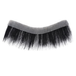 发际线假发贴男士前额真发刘海片m型生物头皮轻薄隐形自然补发贴