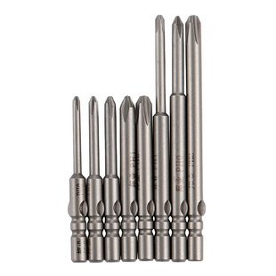 十字电批头3C邦业批头高硬度磁性4mm柄800电动螺丝刀起子头 披头