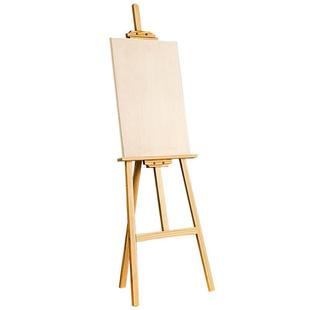 胡桃色画架美术生专用实木kt板支架海报展示架便携户外家用1.5米素描画板支架式1.75米展架便携户外画架家用