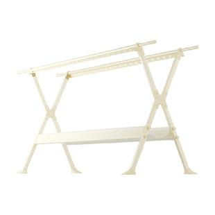 稳纳晾衣架落地折叠晾衣杆阳台家用室内户外伸缩凉衣杆晒被子神器