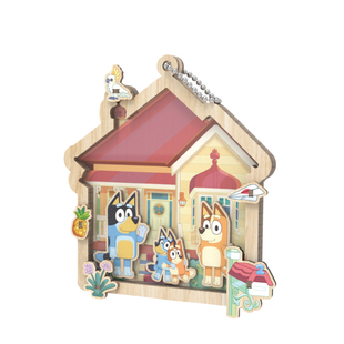 bluey布鲁伊的一家玩具周边过家家摇摇乐玩偶公仔拼图男女生礼物