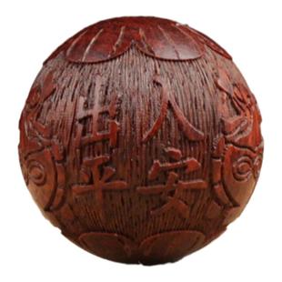 紫檀黑檀雕刻圆珠散珠大金刚崖柏手串手链配饰隔珠佛珠饰品粗20MM