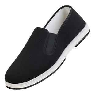 老北京布鞋女官方旗舰店2026春新款正品千层牛筋底防滑软底工作鞋