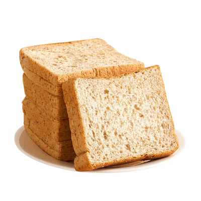 0脂肪0蔗糖100%全麦面包