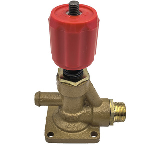 黑猫55 58HM588型高压清洗机洗车机泵头配件压力自动阀铸铁调压阀