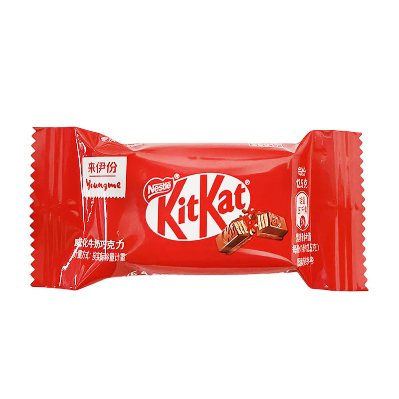 来伊份kitkat威化牛奶巧克力500g休闲零食糖果黑巧克力夹心小吃