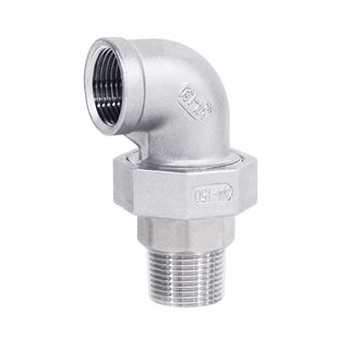 304不锈钢活接弯头内外丝90度直角弯头油任1/23/46分1寸1.2.52寸