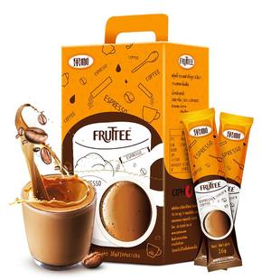 FRUTTEE果咖泰国进口三合一减少糖特浓咖啡学生提神速溶1600g条装