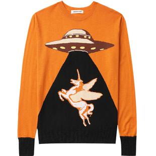 IT UNDERCOVER高桥盾女装圆领针织衫新品摩登文艺薄毛衣2C1901XL